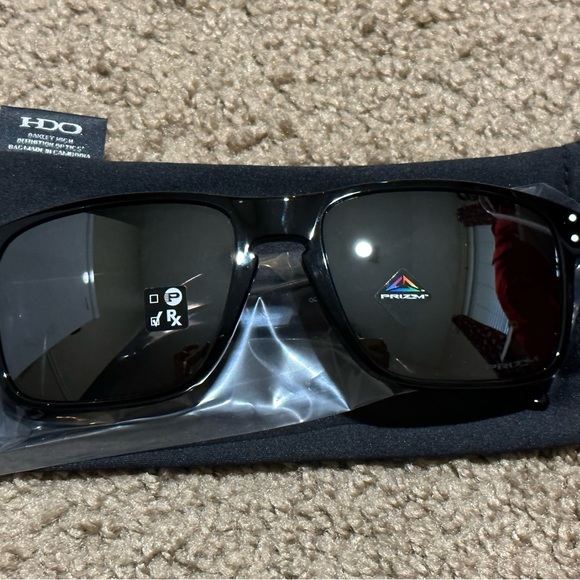 Oakley Holbrook Polished Black Frames with Prizm Black Lenses 0OO9102